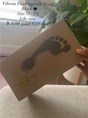 Vibram FiveFingers V-Track Box – Brown and Black